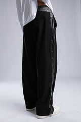 Parlak Şeritli Pantolon