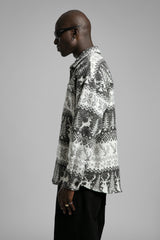 Desenli Kaşe Gömlek