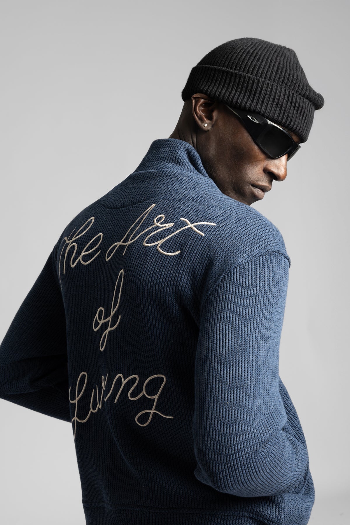 The Art Of Living Fermuarlı Triko Kazak