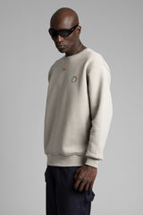 Kabartmalı Yazı Detaylı Sweatshirt