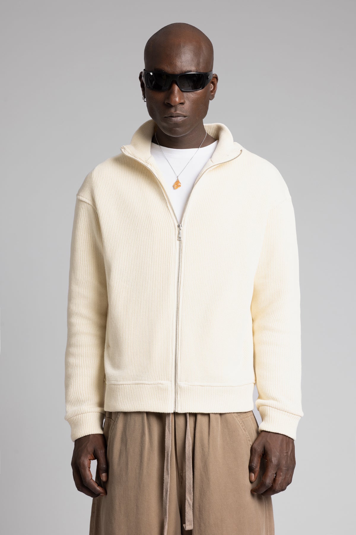 The Art Of Living Fermuarlı Triko Kazak