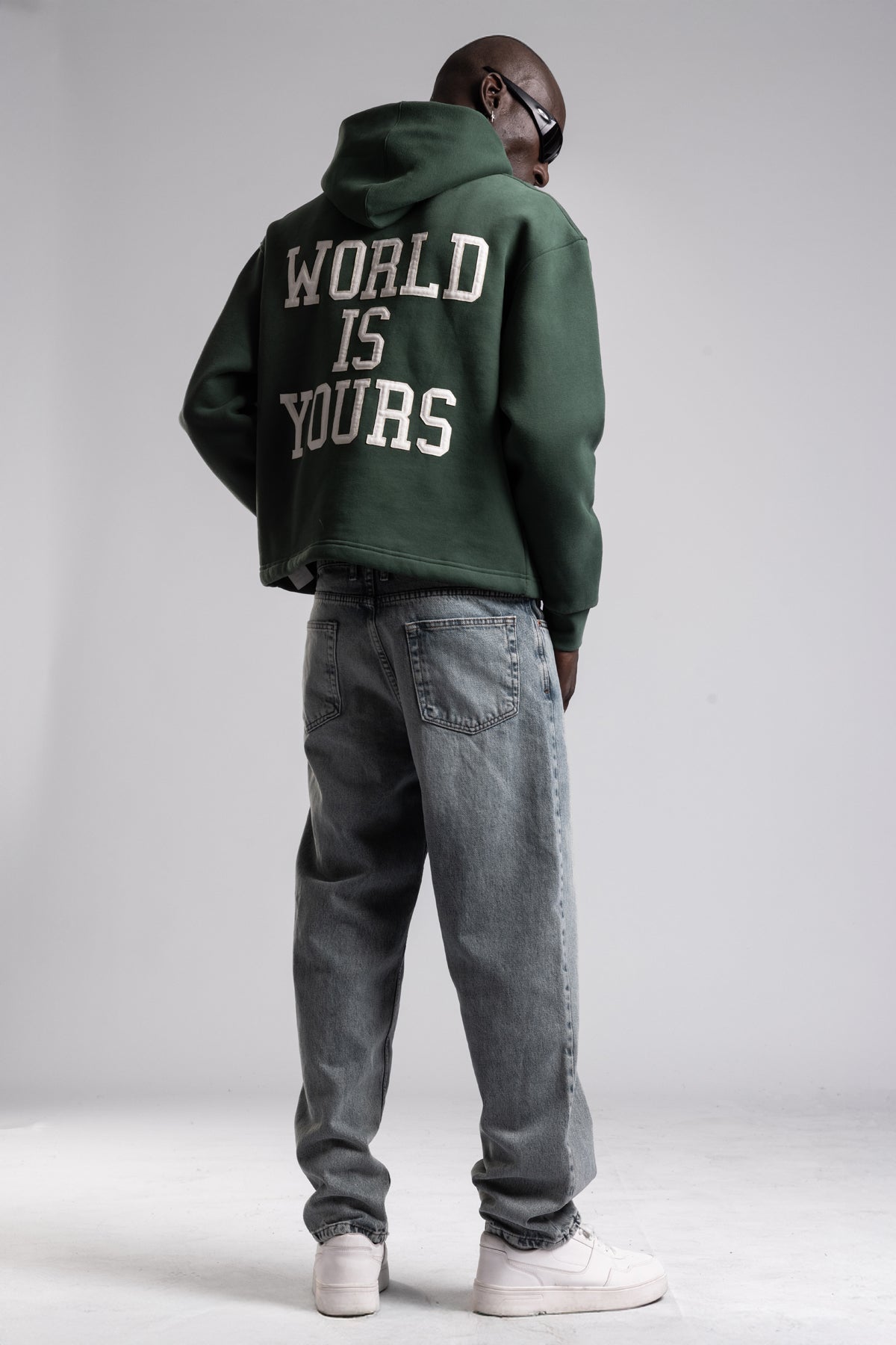 Kapüşonlu Fermuarlı Sweatshirt