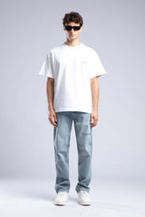 Nakışlı Straight Fit Jean