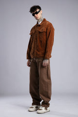 Trucker Kadife Ceket