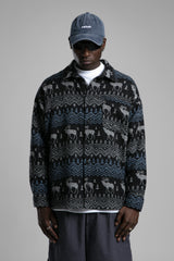 Desenli Kaşe Gömlek