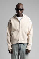 Kapüşonlu Fermuarlı Sweatshirt