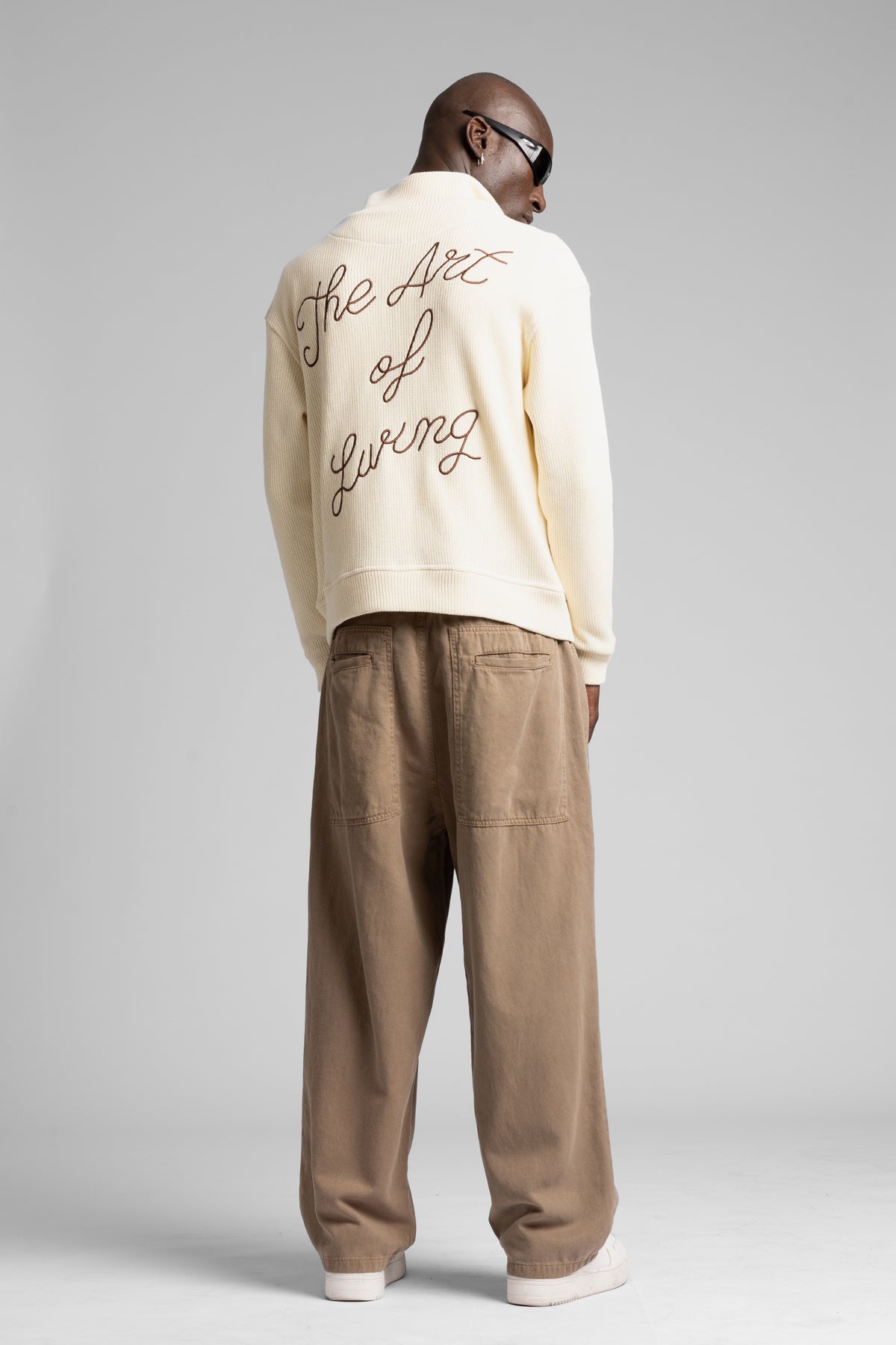 The Art Of Living Fermuarlı Triko Kazak