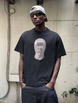 Hidden Face Baskılı T-Shirt