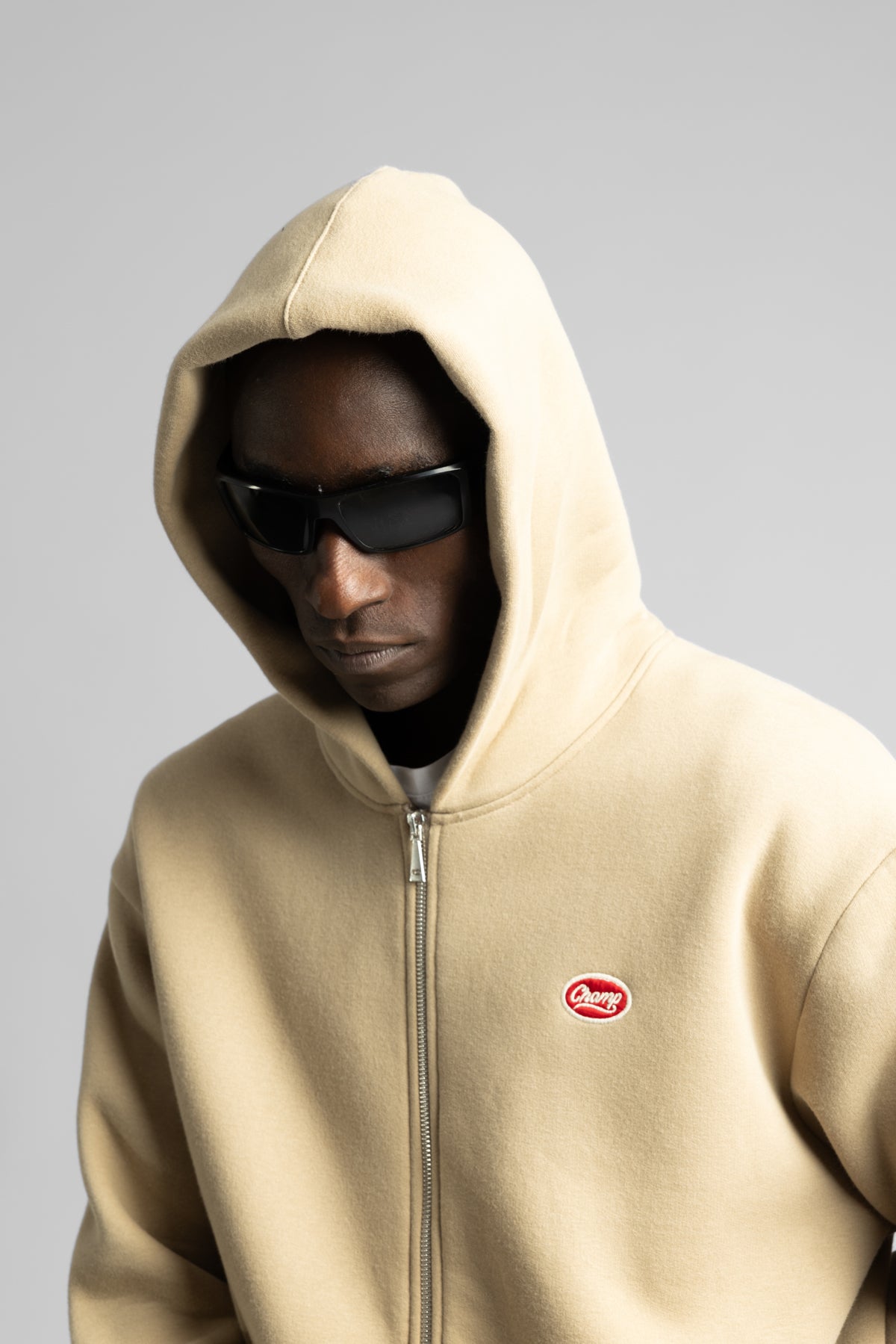 Camp Kapüşonlu Fermuarlı Sweatshirt