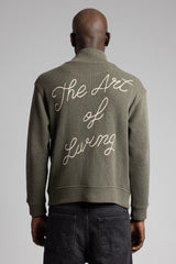 The Art Of Living Fermuarlı Triko Kazak