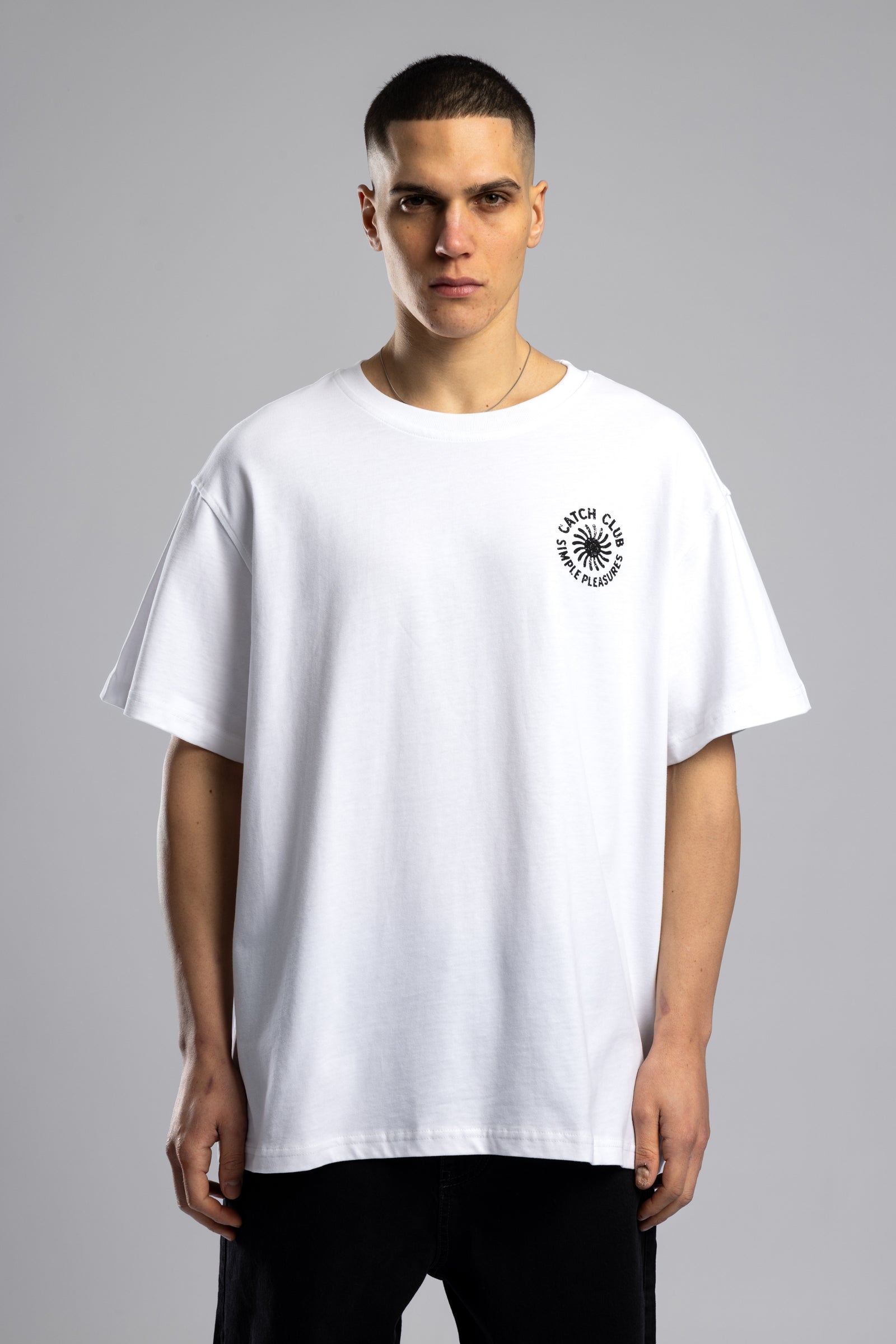 Baskılı Catch Club T-shirt