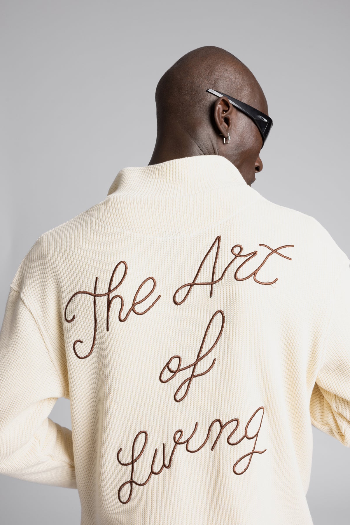 The Art Of Living Fermuarlı Triko Kazak