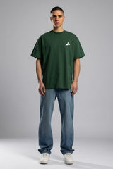 Kabartmalı Baskılı Oversize T-shirt