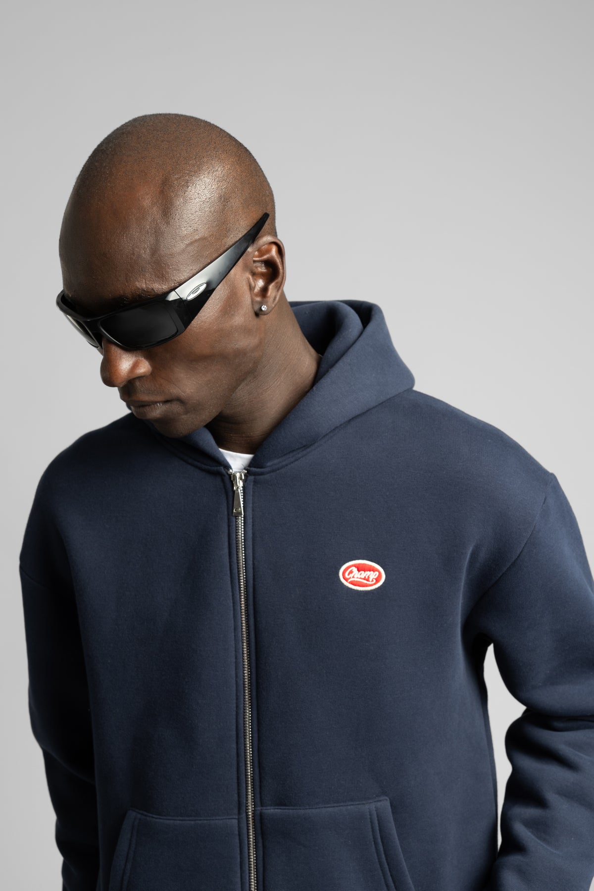 Camp Kapüşonlu Fermuarlı Sweatshirt