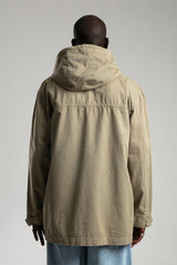 Çok Cepli Kapüşonlu Ceket