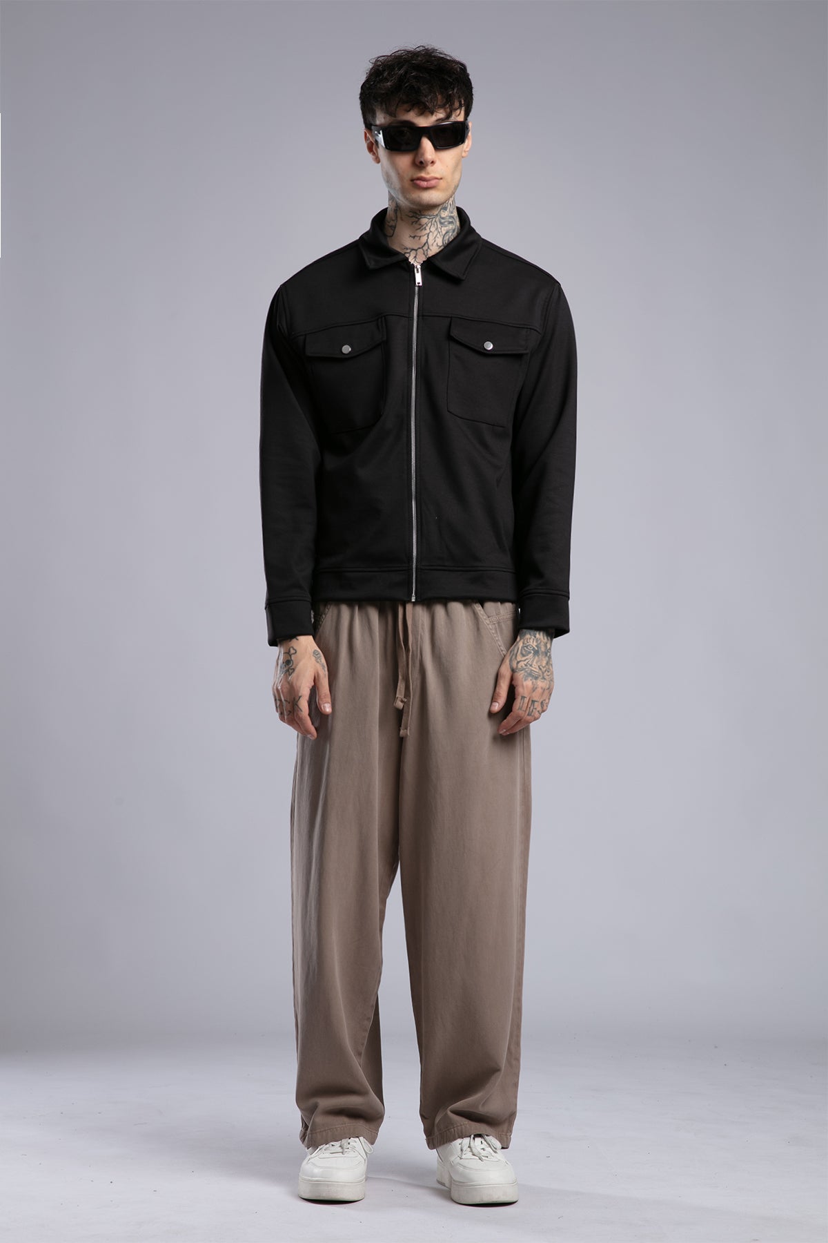 Kapaklı Patch Cepli Ceket