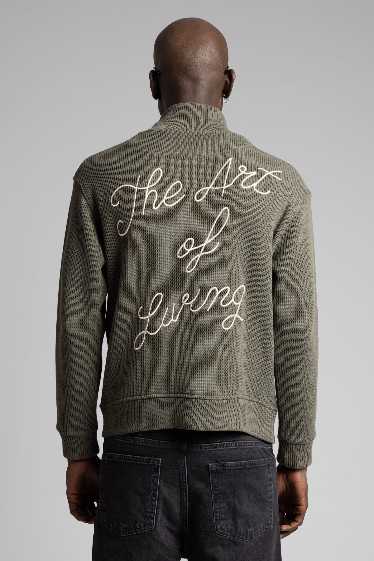 The Art Of Living Fermuarlı Triko Kazak