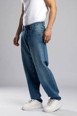 Nakış Detaylı Baggy Fit Jean