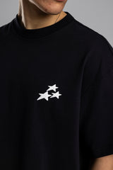 Kabartmalı Baskılı Oversize T-shirt