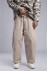 Paçası Ayarlanabilir Gabardin Pantolon