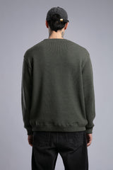 Minimal Baskılı Triko Kazak