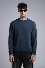 Arka Nakışlı Triko Kazak