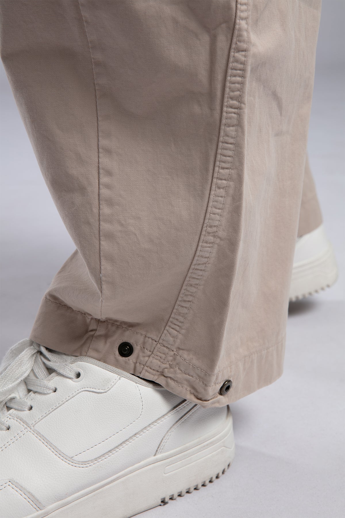 Paçası Ayarlanabilir Gabardin Pantolon