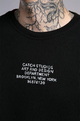 Minimal Baskılı Triko Kazak