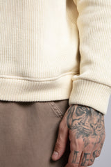 Minimal Baskılı Triko Kazak