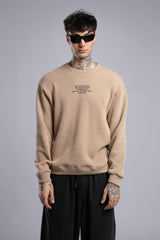 Minimal Baskılı Triko Kazak