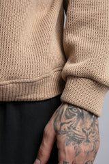 Minimal Baskılı Triko Kazak