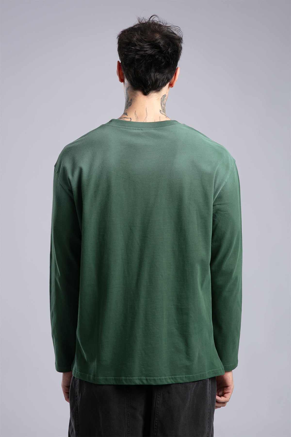 Yazı Baskılı İnce Pistole Sweatshirt