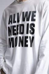 Yazı Baskılı İnce Pistole Sweatshirt