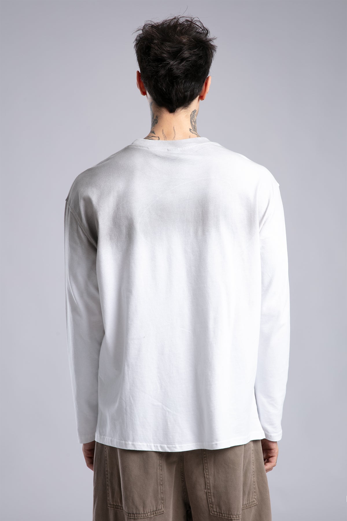 Yazı Baskılı İnce Pistole Sweatshirt