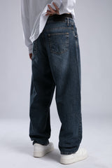 Nakışlı Baggy Jean