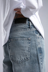 Nakışlı Baggy Jean