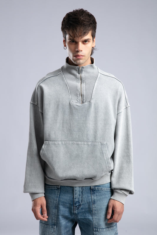 Yıkamalı Sweatshirt