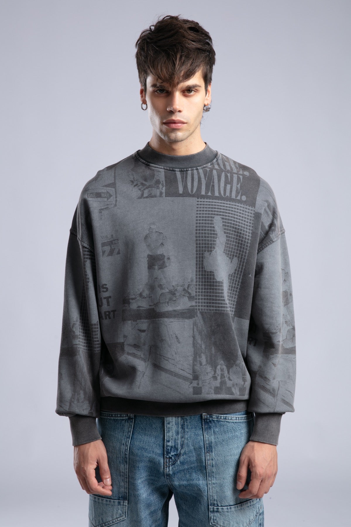 Baskılı Sweatshirt