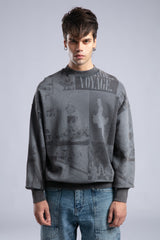Baskılı Sweatshirt