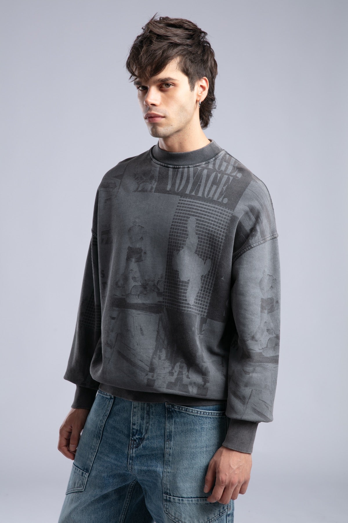 Baskılı Sweatshirt
