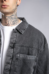 Yünlü Denim Ceket