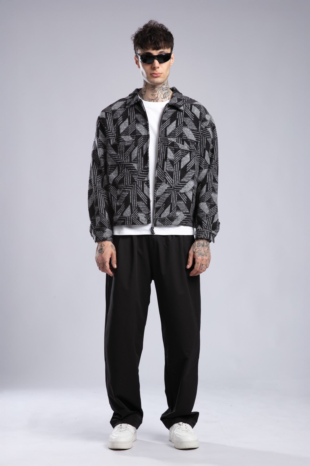 Cepli Fermuarlı Ceket