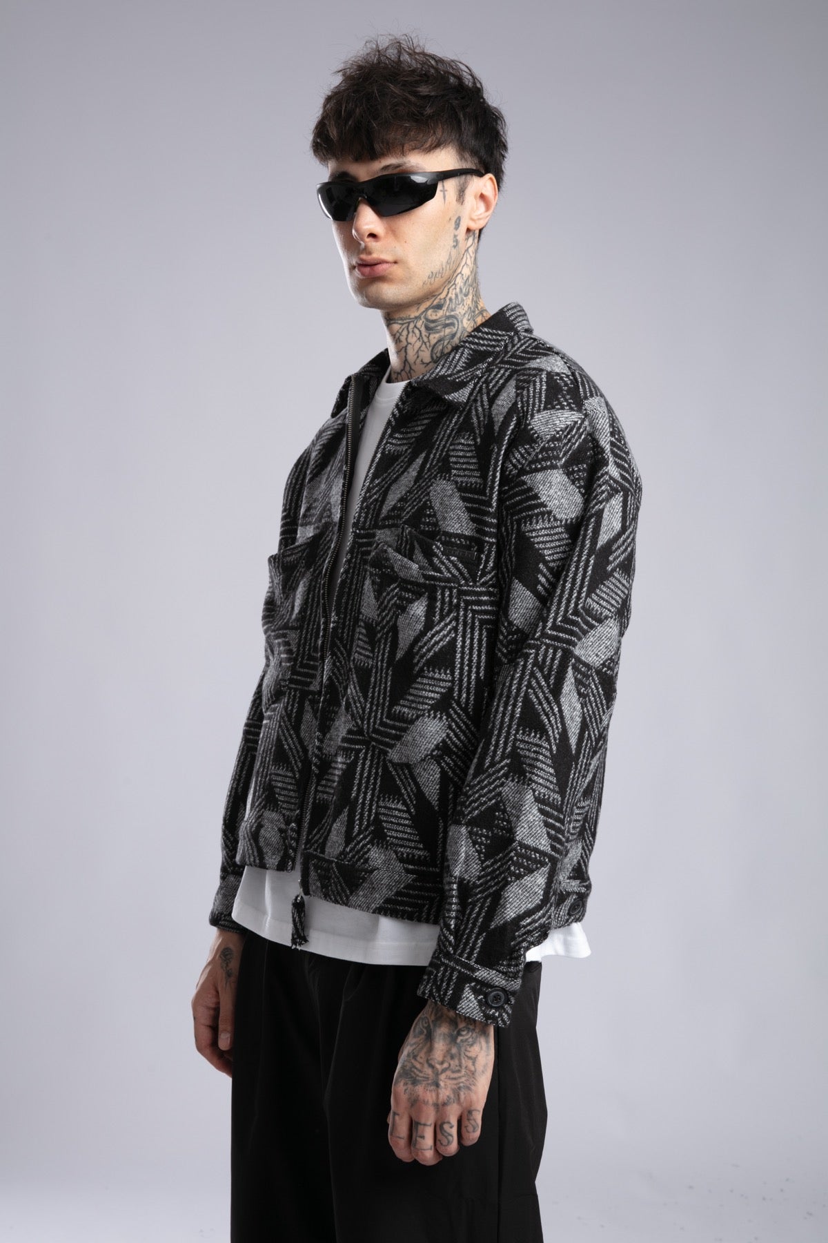 Cepli Fermuarlı Ceket