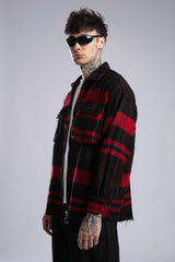 Ekoseli Fermuarlı Gömlek