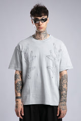Yıkamalı Oversize T-shirt
