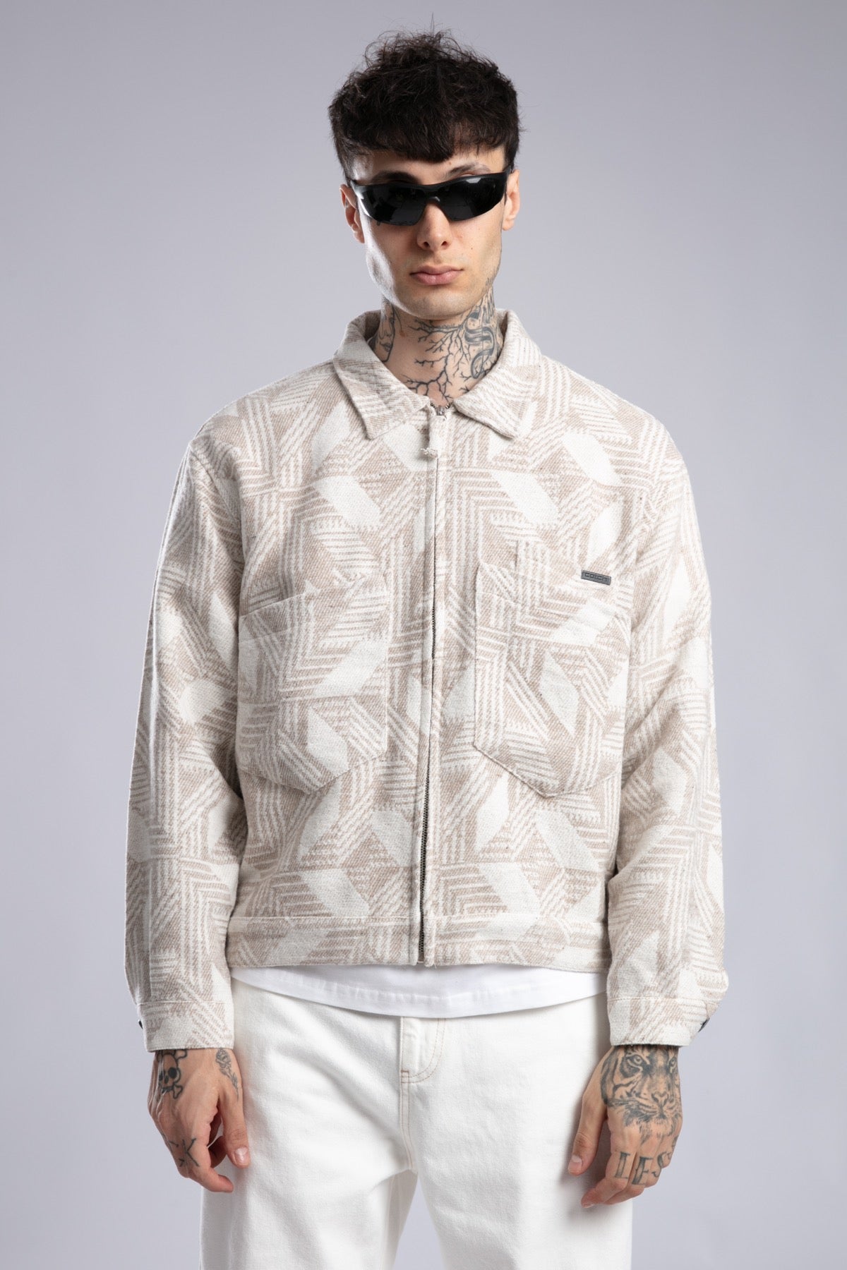 Cepli Fermuarlı Ceket