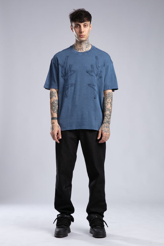 Yıkamalı Oversize T-shirt