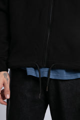Baskılı Fermuarlı Sweatshirt