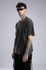 Yıkamalı Oversize T-shirt