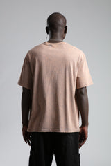 Catch Logolu Yıkamalı T-Shirt